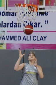 HATAY (AA) – CEM GENCO – ING Kadınlar Basketbol Süper