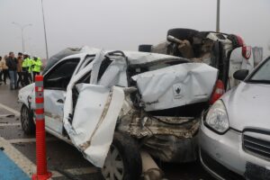 HATAY (AA) – Hatay'ın merkez Antakya ilçesinde özel halk otobüsünün