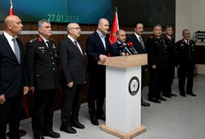 - "Toplam 1472 polis ve jandarmamızın katılımıyla aynı zamanda 24