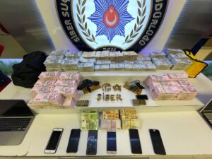 - Soruşturmada el konulan 4 milyon 167 bin 630 lira