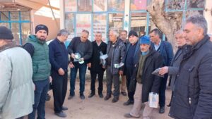 KAHRAMANMARAŞ (AA) – Kahramanmaraş'ın Türkoğlu ilçesinde tarım arazilerini istila eden