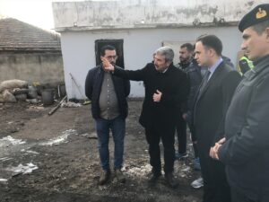 KAHRAMANMARAŞ (AA) – Kahramanmaraş'ın Türkoğlu ilçesinde, tekstil fabrikasında çıkan yangın