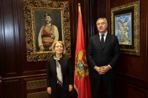 PODGORICA (AA) – Karadağ Cumhurbaşkanı Milo Djukanovic, Türkiye'nin Podgorica Büyükelçisi