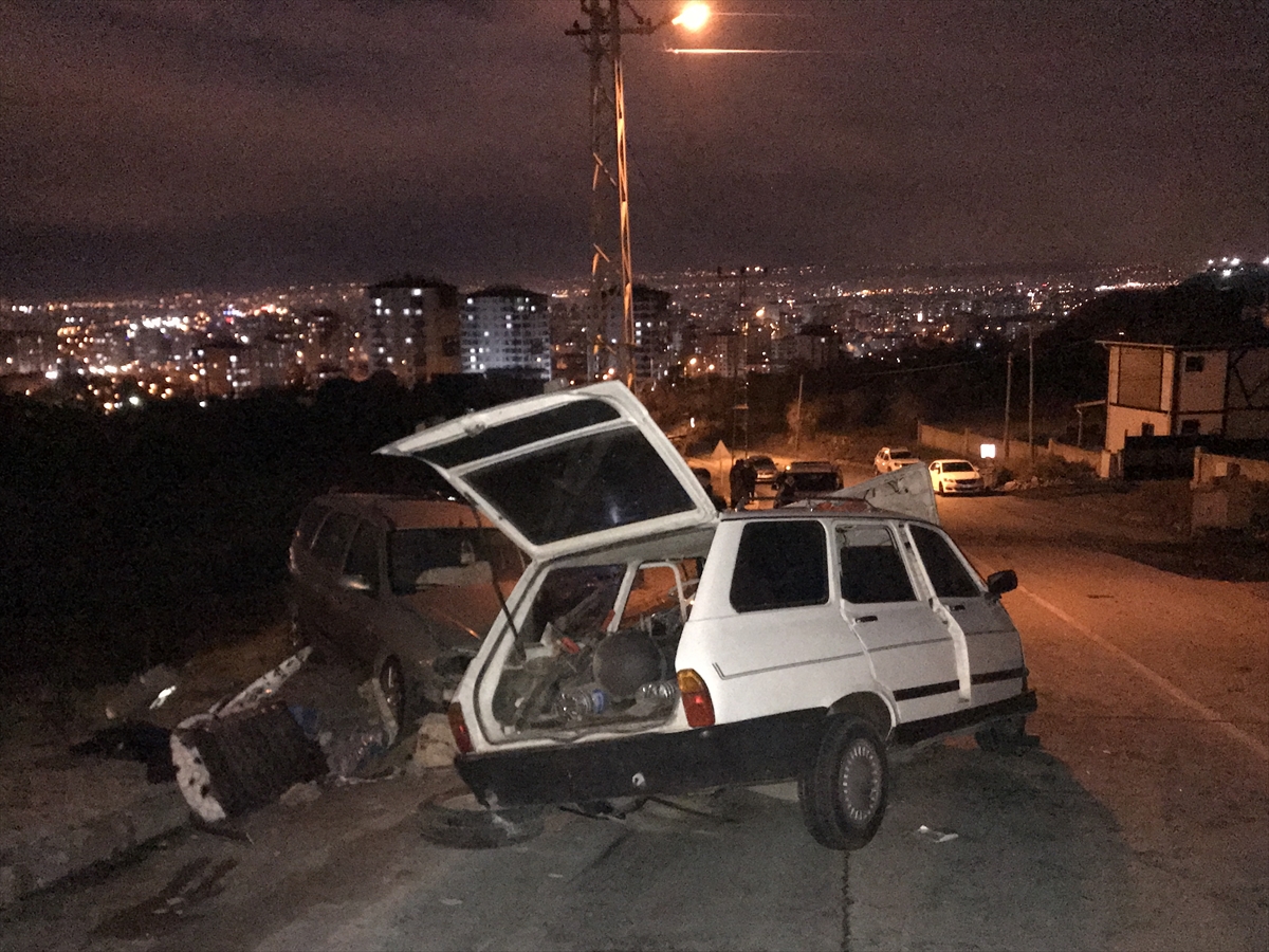 Kayseri'deki trafik kazasında 4'ü çocuk 5 kişi yaralandı