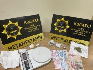 KOCAELİ (AA) – Kocaeli'de uyuşturucu operasyonlarında gözaltına alınan 9 şüpheliden