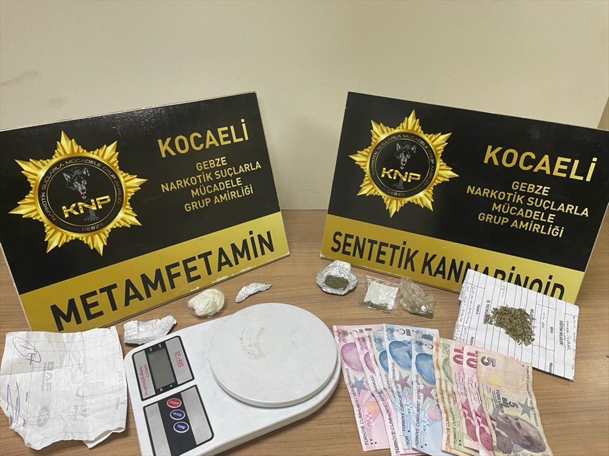 Kocaeli'de uyuşturucu operasyonlarında yakalananlardan 5'i tutuklandı