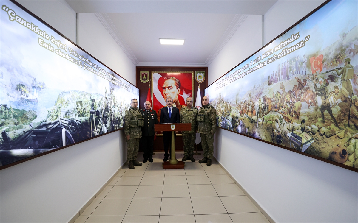 TOKAT (AA) – Milli Savunma Bakanı Hulusi Akar, 48'inci Piyade