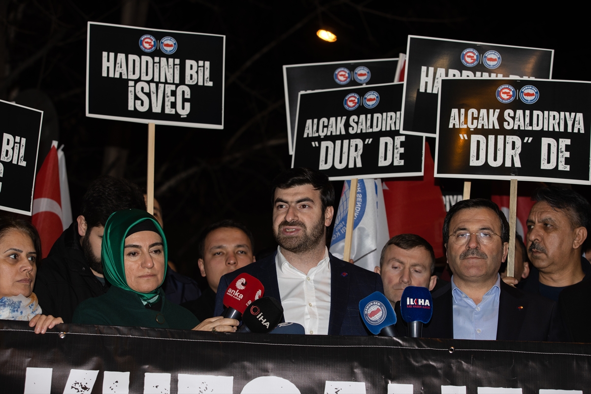 MTTB ve Genç Memur-Sen İsveç'te Kur'an-ı Kerim yakılmasını protesto etti