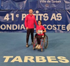 ANKARA (AA) – Fransa'da düzenlenen Cruyff Vakfı Gençler Tekerlekli Sandalye