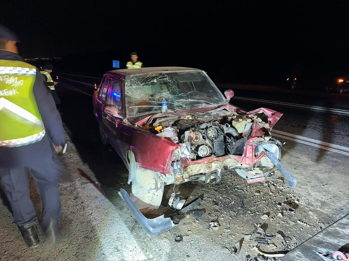 Sakarya'da kamyona çarpan otomobildeki kadın öldü