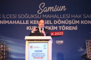 SAMSUN (AA) – Çevre, Şehircilik ve İklim Değişikliği Bakanlığınca, Samsun'un