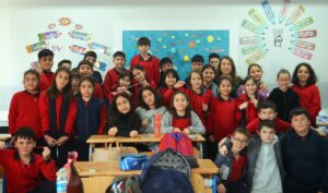 AMASYA (AA) – HÜLYA TURAN – Amasya'nın Merzifon ilçesinde, öğretmenlerinin