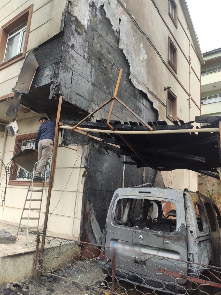 Sultanbeyli'de ağabeyinin eski ev sahibinin oğlunun aracını kundaklayan zanlı tutuklandı