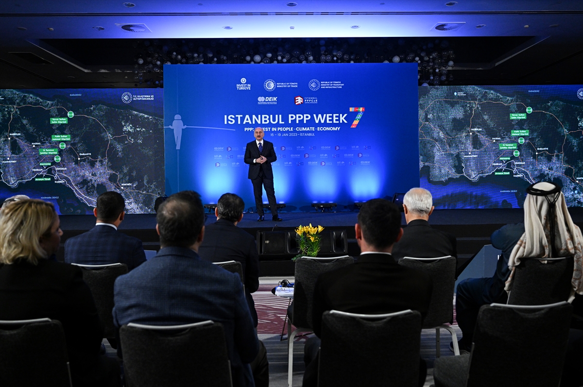 Ulaştırma ve Altyapı Bakanı Karaismailoğlu, İstanbul PPP Week Programı'nda konuştu:
