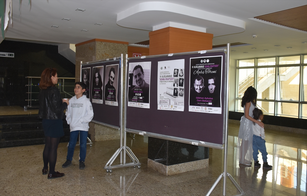 “Uluslararası Adana Rhapsody Piyano Festivali ve Yarışması” başladı