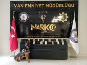 VAN (AA) – Van'ın Edremit ilçesinde bir araçta 7 kilo