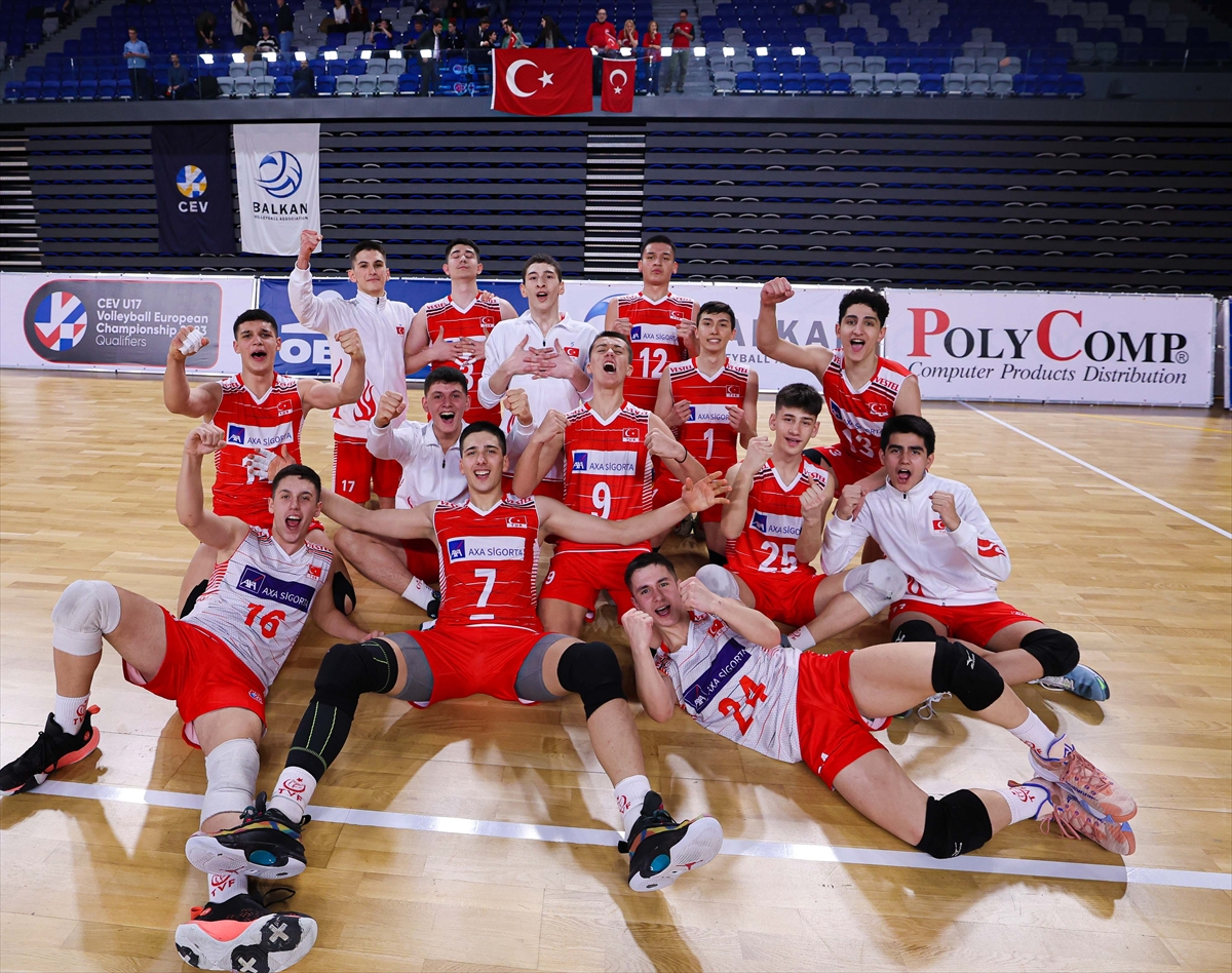 Voleybol: 17 Yaş Altı Erkekler Avrupa Şampiyonası Elemeleri