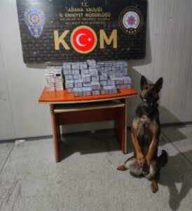 ADANA (AA) – Adana'da kaçakçılık operasyonunda 1 ton 220 kilogram