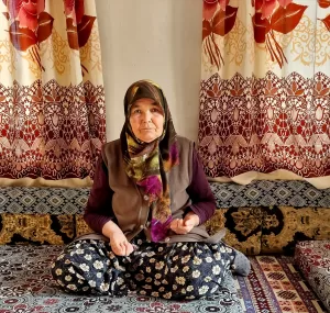 AKSARAY (AA) – Aksaray'ın Sultanhanı ilçesinde 70 yaşındaki Elif Kara,