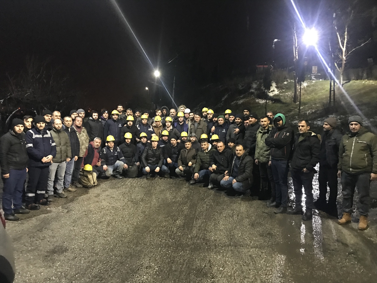 Amasya'dan 50 madenci Malatya'da arama kurtarma çalışmalarına katılacak