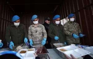 HATAY (AA) – Milli Savunma Bakanı Hulusi Akar ve Genelkurmay