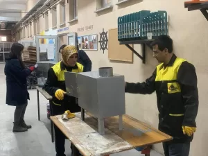 BALIKESİR (AA) – Balıkesir'in Bandırma ilçesinde, meslek lisesinin öğretmen ve