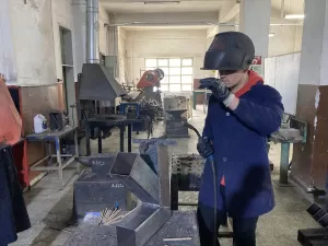 BARTIN (AA) – Bartın'da meslek lisesi öğrencileri ve öğretmenler, "asrın