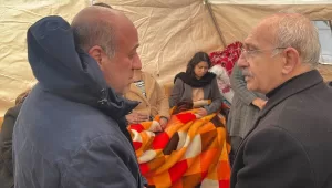 ADIYAMAN (AA) – CHP Genel Başkanı Kemal Kılıçdaroğlu, depremde yıkımın