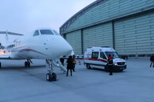 ANKARA (AA) – Cumhurbaşkanlığına ait TC-CBK uçağı, Kahramanmaraş merkezli depremlerden