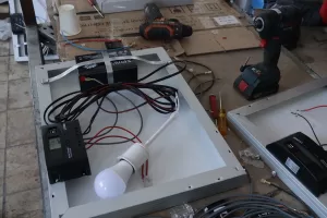 - Kayseri'deki bir atölyede üretilen, güneş enerjisiyle çalışan yaklaşık 2