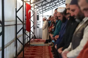 HATAY (AA) – Diyanet İşleri Başkanı Ali Erbaş, "Tek yürek,