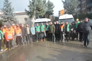 DÜZCE (AA) – Düzce'de belediye tarafından, "asrın felaketi" olarak nitelenen