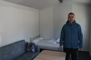 KAHRAMANMARAŞ (AA) – DURMUŞ GENÇ/TEZCAN EKİZLER – Kahramanmaraş'ta ikinci depremin