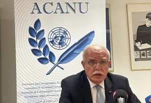 CENEVRE (AA) – Filistin Dışişleri Bakanı Riyad el-Maliki, "(Yahudi yerleşimciler)