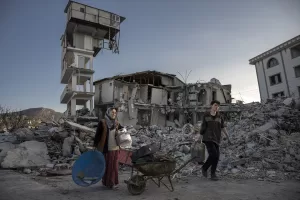 HATAY (AA) – Hatay'ın merkez Antakya ilçesinde, Kahramanmaraş merkezli depremlerde