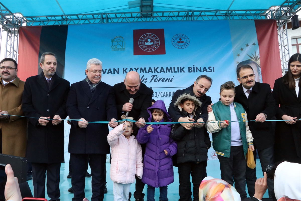 İçişleri Bakanı Soylu, Eldivan hükümet konağının açılışında konuştu: (1)