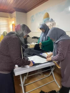 ANKARA (AA) – İHH Ankara Kadın Kolları gönüllüleri Kahramanmaraş merkezli