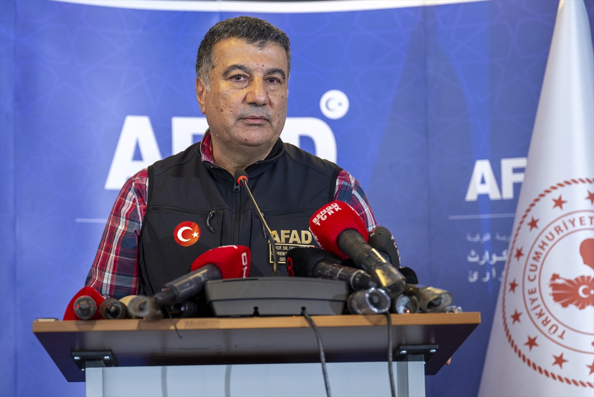 ANKARA (AA) – AFAD Deprem Risk Azaltma Genel Müdürü Orhan