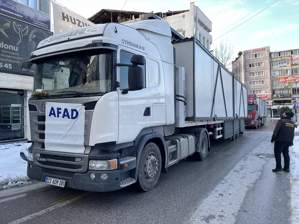 Malatya'da kamu kurumları konteynerde hizmet verecek