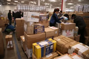 - İtalya'nın kuzey bölgelerinde son iki günde toplanan yardımlardan 50