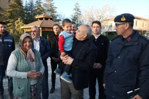 - "Şu ana kadar 85 evimiz kontrol edildi, çok ciddi