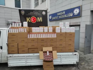 SAMSUN (AA) – Samsun'da düzenlenen kaçakçılık operasyonunda 4 bin litre