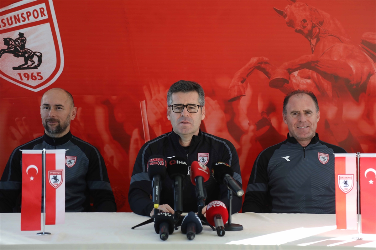 Samsunspor Teknik Direktörü Eroğlu: “Hedefimiz Samsunspor'u Süper Lig'e taşımak”