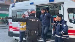 ŞANLIURFA (AA) – Şanlıurfa'da bir binada doğal gaz nedeniyle meydana