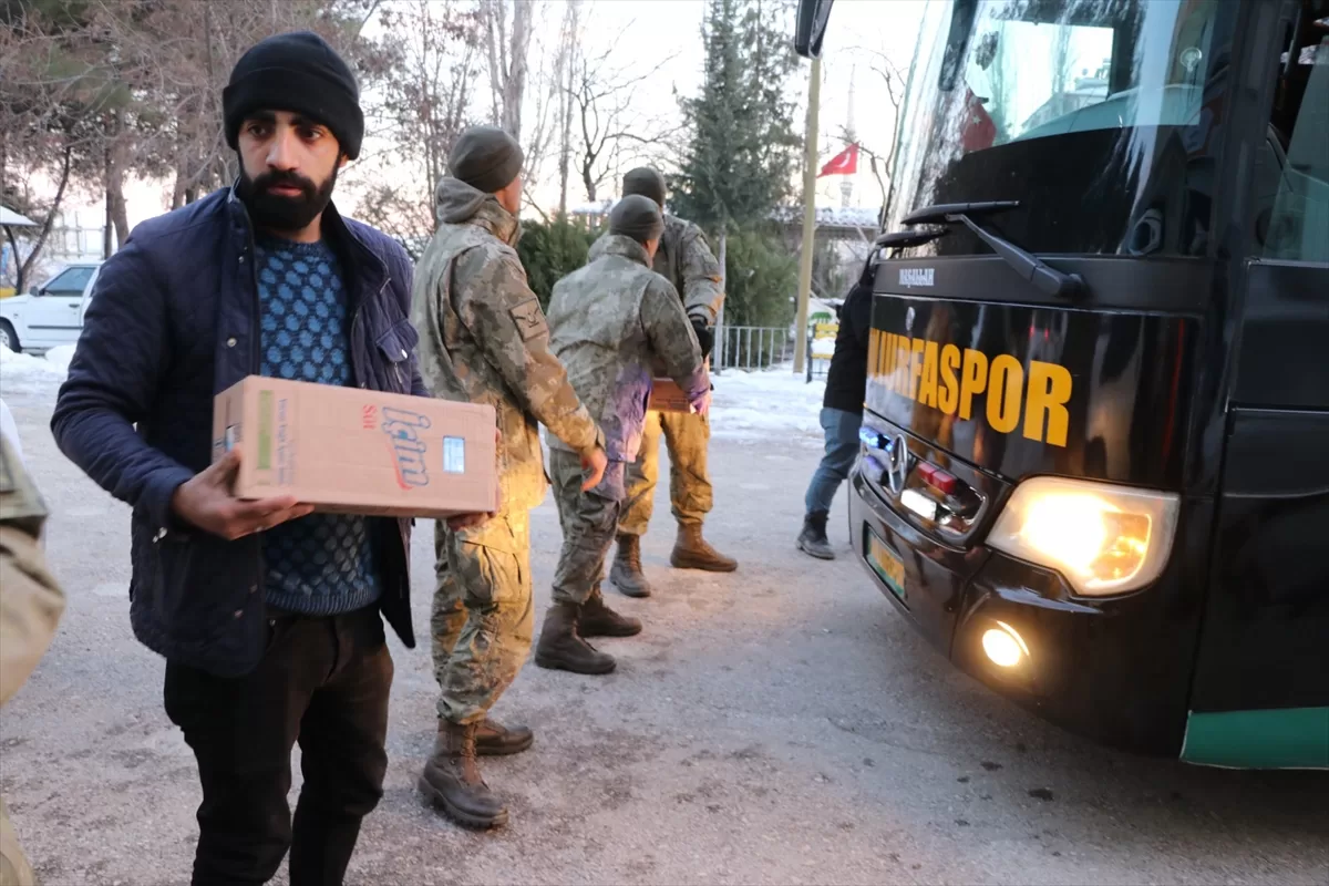 Şanlıurfaspor, Adıyaman'da depremzedelerin yardımına koştu