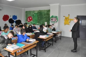 MERSİN (AA) – Mersin'in Silifke ilçesinde, Kahramanmaraş merkezli depremlerden etkilenen