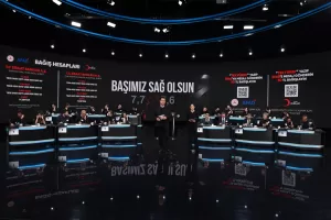 - Dört büyük kulüp başkanı, ortak canlı yayında gelen bağış