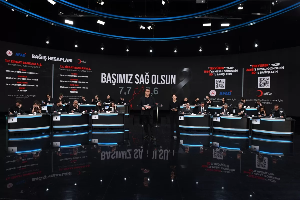 “Türkiye Tek Yürek” yardım kampanyası