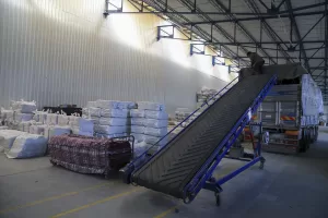 UŞAK (AA) – MEHMET ÇALIK – Battaniye üretim merkezi Uşak'ta,