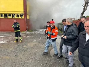 YANGININ KONTROL ALTINA ALINMASI VE VALİNİN AÇIKLAMASI EKLENDİ